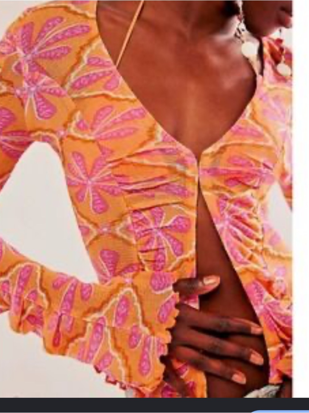 Blouse Free people through the meadow top